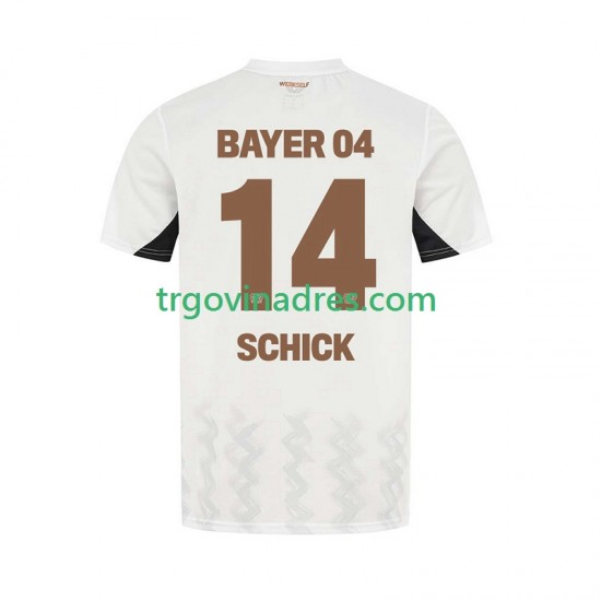 Muški Gostujući Dres Bayer 04 Leverkusen Patrik Schick 14 2024-2025 s Kratkih Rukava Muški Gostujući Dres Bayer 04 Leverkusen Patrik Schick 14 2024-2025 s Kratkih Rukava