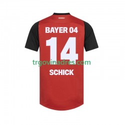Muški Domaći Dres Bayer 04 Leverkusen Patrik Schick 14 2024-2025 s Kratkih Rukava Muški Domaći Dres Bayer 04 Leverkusen Patrik Schick 14 2024-2025 s Kratkih Rukava
