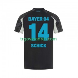Muški Treći Dres Bayer 04 Leverkusen Patrik Schick 14 2024-2025 s Kratkih Rukava Muški Treći Dres Bayer 04 Leverkusen Patrik Schick 14 2024-2025 s Kratkih Rukava
