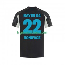 Muški Treći Dres Bayer 04 Leverkusen Victor Boniface 22 2024-2025 s Kratkih Rukava