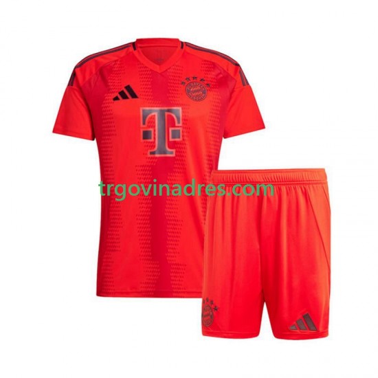 Dječji Domaći Dres FC Bayern München 2024-2025 s Kratkih Rukava Dječji Domaći Dres FC Bayern München 2024-2025 s Kratkih Rukava
