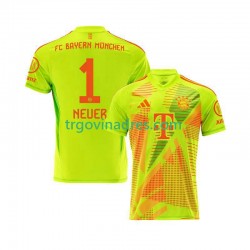 Muški Domaći Golmanski Dres FC Bayern München Manuel Neuer 1 2024-2025 s Kratkih Rukava Muški Domaći Golmanski Dres FC Bayern München Manuel Neuer 1 2024-2025 s Kratkih Rukava