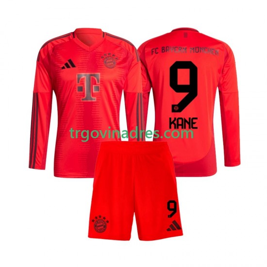 Dječji Domaći Dres FC Bayern München Harry Kane 9 2024-2025 s Dugim Rukavima Dječji Domaći Dres FC Bayern München Harry Kane 9 2024-2025 s Dugim Rukavima