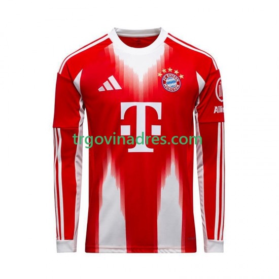 Muški Domaći Dres FC Bayern München 2025-2026 s Dugim Rukavima