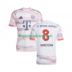 Muški Gostujući Dres FC Bayern München Leon Goretzka 8 2025-2026 s Kratkih Rukava Muški Gostujući Dres FC Bayern München Leon Goretzka 8 2025-2026 s Kratkih Rukava