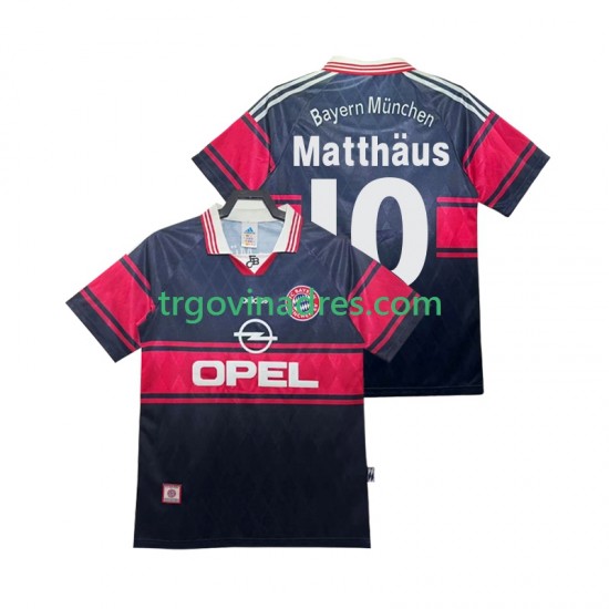 Muški Domaći Dres FC Bayern München Matthas 10 Retro 1997 1999 s Kratkih Rukava Muški Domaći Dres FC Bayern München Matthas 10 Retro 1997 1999 s Kratkih Rukava