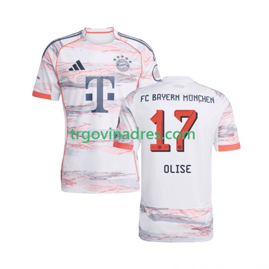 Muški Gostujući Dres FC Bayern München Michael Olise 17 2025-2026 s Kratkih Rukava Muški Gostujući Dres FC Bayern München Michael Olise 17 2025-2026 s Kratkih Rukava