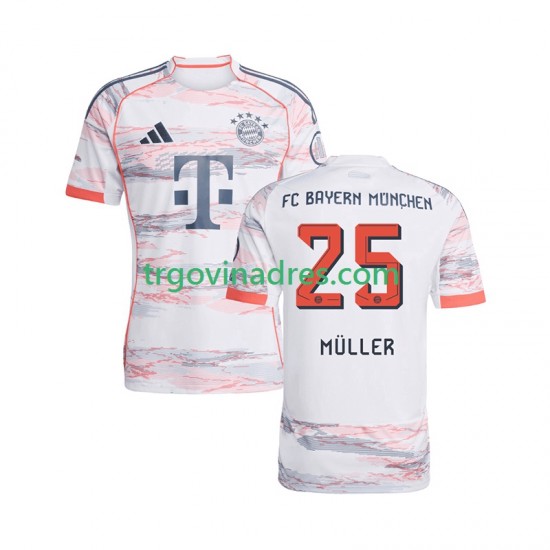 Muški Gostujući Dres FC Bayern München Thomas Muller 25 2025-2026 s Kratkih Rukava Muški Gostujući Dres FC Bayern München Thomas Muller 25 2025-2026 s Kratkih Rukava