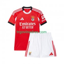 Dječji Domaći Dres Benfica 2025-2026 s Kratkih Rukava Dječji Domaći Dres Benfica 2025-2026 s Kratkih Rukava
