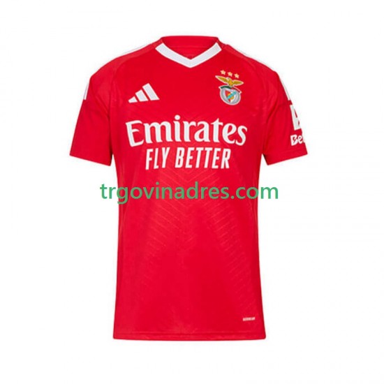 Muški Domaći Dres Benfica 2024-2025 s Kratkih Rukava Muški Domaći Dres Benfica 2024-2025 s Kratkih Rukava