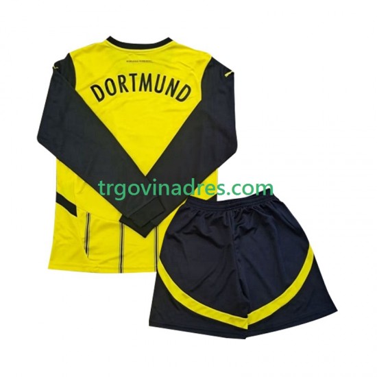 Dječji Domaći Dres Borussia Dortmund 2024-2025 s Dugim Rukavima