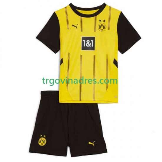 Dječji Domaći Dres Borussia Dortmund 2024-2025 s Kratkih Rukava Dječji Domaći Dres Borussia Dortmund 2024-2025 s Kratkih Rukava