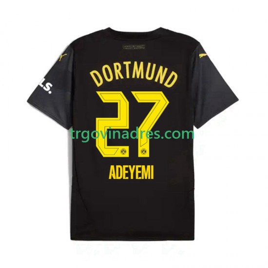 Muški Gostujući Dres Borussia Dortmund Karim Adeyemi 27 2024-2025 s Kratkih Rukava Muški Gostujući Dres Borussia Dortmund Karim Adeyemi 27 2024-2025 s Kratkih Rukava