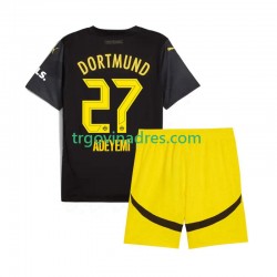 Dječji Gostujući Dres Borussia Dortmund Karim Adeyemi 27 2024-2025 s Kratkih Rukava Dječji Gostujući Dres Borussia Dortmund Karim Adeyemi 27 2024-2025 s Kratkih Rukava