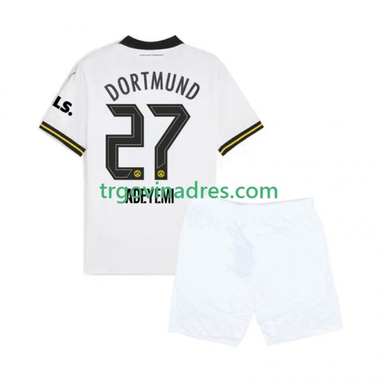 Dječji Treći Dres Borussia Dortmund Karim Adeyemi 27 2024-2025 s Kratkih Rukava Dječji Treći Dres Borussia Dortmund Karim Adeyemi 27 2024-2025 s Kratkih Rukava