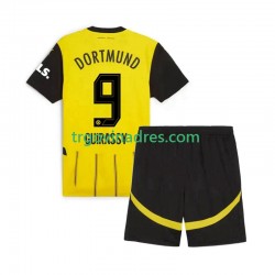 Dječji Domaći Dres Borussia Dortmund Serhou Guirassy 9 2024-2025 s Kratkih Rukava Dječji Domaći Dres Borussia Dortmund Serhou Guirassy 9 2024-2025 s Kratkih Rukava