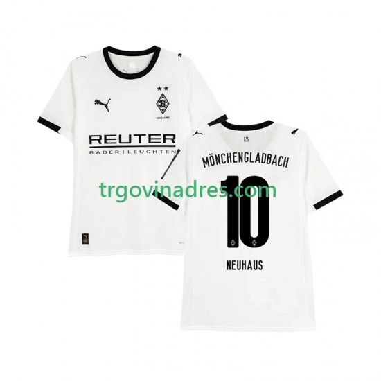 Muški Domaći Dres Rusija Bo Monchengladbach Florian Neuhaus 10 2025-2026 s Kratkih Rukava Muški Domaći Dres Rusija Bo Monchengladbach Florian Neuhaus 10 2025-2026 s Kratkih Rukava