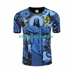 Muški Domaći Dres Brazil Jesus 2024-2025 s Kratkih Rukava Muški Domaći Dres Brazil Jesus 2024-2025 s Kratkih Rukava