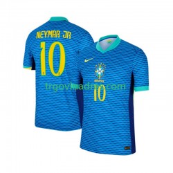 Muški Gostujući Dres Brazil Neymar JR 10 2024 s Kratkih Rukava Muški Gostujući Dres Brazil Neymar JR 10 2024 s Kratkih Rukava