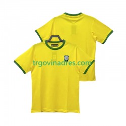 Muški Domaći Dres Brazil Retro 1970 s Kratkih Rukava Muški Domaći Dres Brazil Retro 1970 s Kratkih Rukava