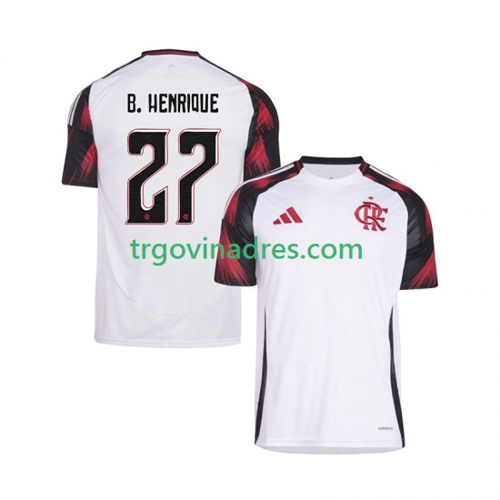 Muški Gostujući Dres CR Flamengo Bruno Henrique 27 2025-2026 s Kratkih Rukava Muški Gostujući Dres CR Flamengo Bruno Henrique 27 2025-2026 s Kratkih Rukava