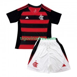 Dječji Domaći Dres CR Flamengo 2025-2026 s Kratkih Rukava Dječji Domaći Dres CR Flamengo 2025-2026 s Kratkih Rukava