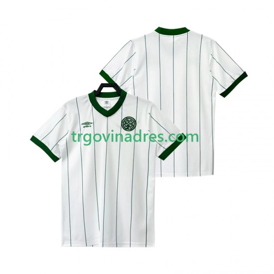 Muški Gostujući Dres Celtic FC Retro 1982 1983 s Kratkih Rukava Muški Gostujući Dres Celtic FC Retro 1982 1983 s Kratkih Rukava