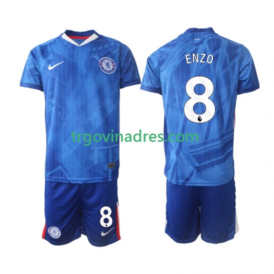 Dječji Domaći Dres Chelsea Enzo Fernandez 8 2025-2026 s Kratkih Rukava Dječji Domaći Dres Chelsea Enzo Fernandez 8 2025-2026 s Kratkih Rukava