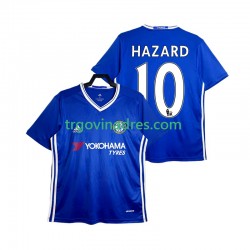 Muški Domaći Dres Chelsea HAZARD 10 Retro 2016-2017 s Kratkih Rukava Muški Domaći Dres Chelsea HAZARD 10 Retro 2016-2017 s Kratkih Rukava
