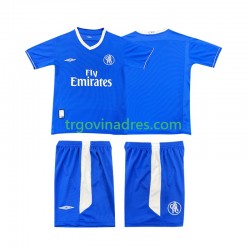 Dječji Domaći Dres Chelsea Retro 2003 2005 s Kratkih Rukava Dječji Domaći Dres Chelsea Retro 2003 2005 s Kratkih Rukava