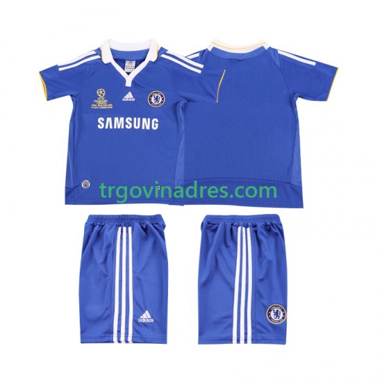 Dječji Domaći Dres Chelsea Retro 2007 2008 s Kratkih Rukava Dječji Domaći Dres Chelsea Retro 2007 2008 s Kratkih Rukava