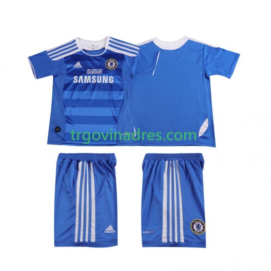 Dječji Domaći Dres Chelsea Retro 2012 2011 s Kratkih Rukava Dječji Domaći Dres Chelsea Retro 2012 2011 s Kratkih Rukava