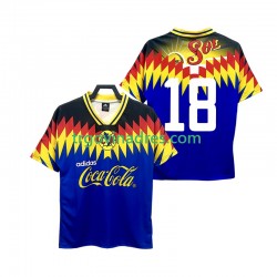 Muški Gostujući Dres Club América 18 Retro 1995 s Kratkih Rukava Muški Gostujući Dres Club América 18 Retro 1995 s Kratkih Rukava