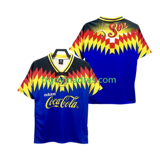 Muški Gostujući Dres Club América Retro 1995 s Kratkih Rukava Muški Gostujući Dres Club América Retro 1995 s Kratkih Rukava