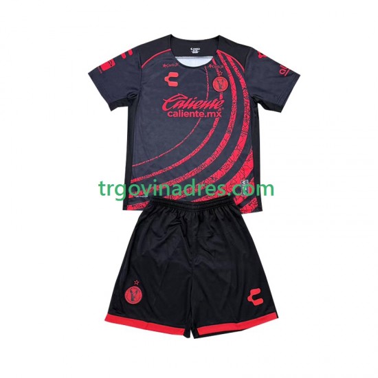 Dječji Domaći Dres Club Tijuana 2024-2025 s Kratkih Rukava Dječji Domaći Dres Club Tijuana 2024-2025 s Kratkih Rukava