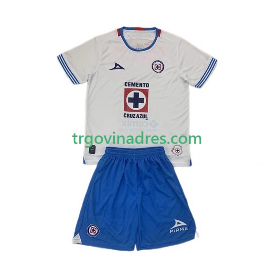 Dječji Gostujući Dres Cruz Azul 2024-2025 s Kratkih Rukava Dječji Gostujući Dres Cruz Azul 2024-2025 s Kratkih Rukava