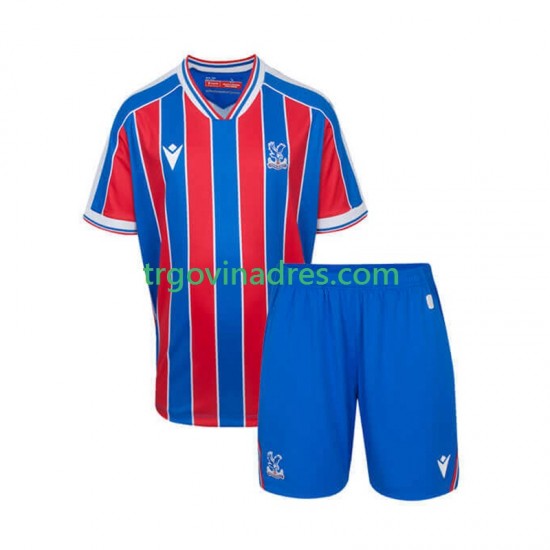 Dječji Domaći Dres Crystal Palace 2025-2026 s Kratkih Rukava Dječji Domaći Dres Crystal Palace 2025-2026 s Kratkih Rukava