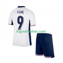 Dječji Domaći Dres Engleska Harry Kane 9 Euro 2024 s Kratkih Rukava