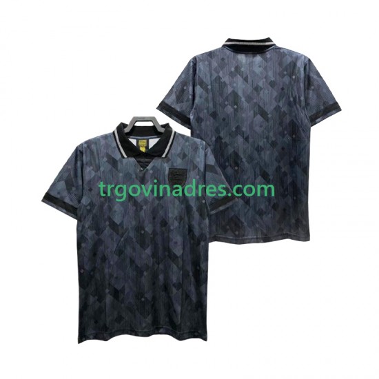Muški Gostujući Dres Engleska Retro 1990 s Kratkih Rukava Muški Gostujući Dres Engleska Retro 1990 s Kratkih Rukava