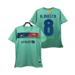 Muški Gostujući Dres FC Barcelona A INIESTA 8 Retro 2011 2010 s Kratkih Rukava Muški Gostujući Dres FC Barcelona A INIESTA 8 Retro 2011 2010 s Kratkih Rukava