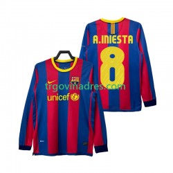 Muški Domaći Dres FC Barcelona A INIESTA 8 Retro 2011 2010 s Dugim Rukavima Muški Domaći Dres FC Barcelona A INIESTA 8 Retro 2011 2010 s Dugim Rukavima