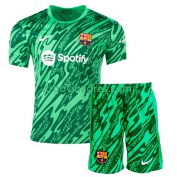 Dječji Domaći Golmanski Dres FC Barcelona 2024-2025 s Kratkih Rukava Dječji Domaći Golmanski Dres FC Barcelona 2024-2025 s Kratkih Rukava