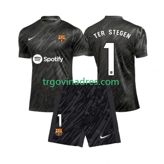 Dječji Treći Golmanski Dres FC Barcelona Ter Stegen 1 2024-2025 s Kratkih Rukava Dječji Treći Golmanski Dres FC Barcelona Ter Stegen 1 2024-2025 s Kratkih Rukava