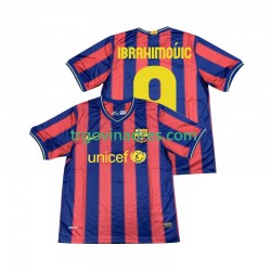 Muški Domaći Dres FC Barcelona Ibrahimovic 9 Retro 2009 2010 s Kratkih Rukava Muški Domaći Dres FC Barcelona Ibrahimovic 9 Retro 2009 2010 s Kratkih Rukava