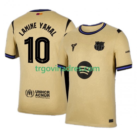 Muški Gostujući Dres FC Barcelona Lamine Yamal 10 UCL 2025-2026 s Kratkih Rukava Muški Gostujući Dres FC Barcelona Lamine Yamal 10 UCL 2025-2026 s Kratkih Rukava
