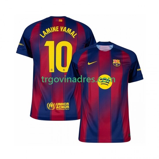 Muški Domaći Dres FC Barcelona Lamine Yamal 10 2025-2026 s Kratkih Rukava Muški Domaći Dres FC Barcelona Lamine Yamal 10 2025-2026 s Kratkih Rukava