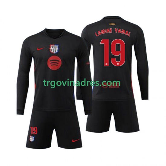 Dječji Gostujući Dres FC Barcelona Lamine Yamal 19 2024-2025 s Dugim Rukavima Dječji Gostujući Dres FC Barcelona Lamine Yamal 19 2024-2025 s Dugim Rukavima