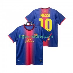 Muški Domaći Dres FC Barcelona Lionel Messi 10 Retro 2012 2013 s Kratkih Rukava Muški Domaći Dres FC Barcelona Lionel Messi 10 Retro 2012 2013 s Kratkih Rukava