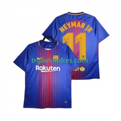 Muški Domaći Dres FC Barcelona Neymar JR 11 Retro 2017-2018 s Kratkih Rukava Muški Domaći Dres FC Barcelona Neymar JR 11 Retro 2017-2018 s Kratkih Rukava