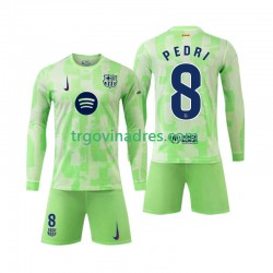 Dječji Treći Dres FC Barcelona Pedri 8 2024-2025 s Dugim Rukavima Dječji Treći Dres FC Barcelona Pedri 8 2024-2025 s Dugim Rukavima
